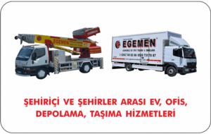 Egemen Gebze nakliyat şirketi Gebze ev taşıma araçları